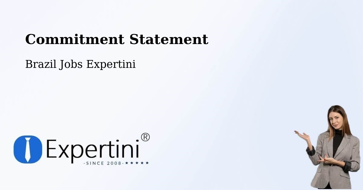 Corporate Commitment – Sete Lagoas - Brazil Jobs Expertini